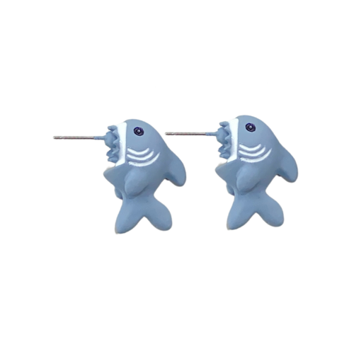 Animal Earrings - Piranha