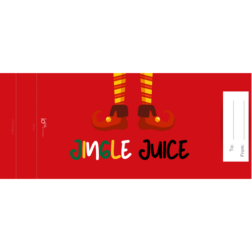 IOco Christmas Boozy Labels for Wine | Champagne Bottles - Jingle Juice
