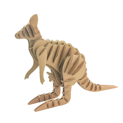 IOco Recycled Cardboard Animal Sculpture - Kangaroo