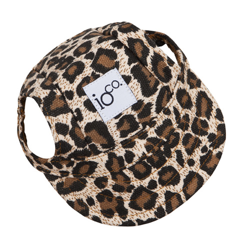 IOco Doggie Baseball Caps - Leopard LARGE