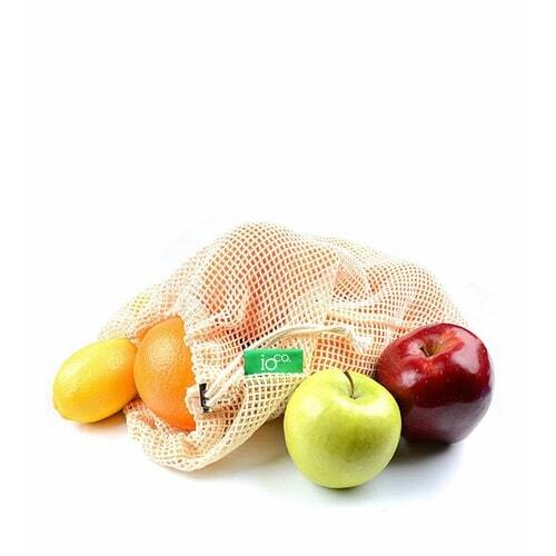Natural Unbleached IOco Cotton Food Bags (Pack of 6)