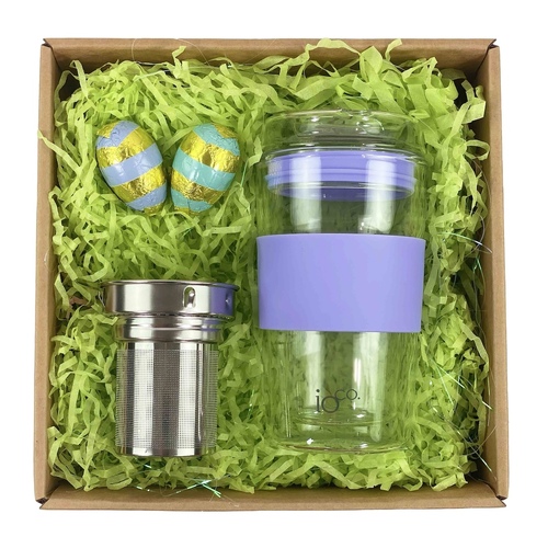 IOco Traveller Easter Gift Pack - 12oz Lavender | Tea Infuser