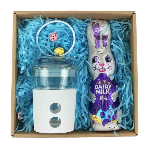 IOco Traveller Easter Gift Pack - 8oz Snow White | Ocean Blue Seal