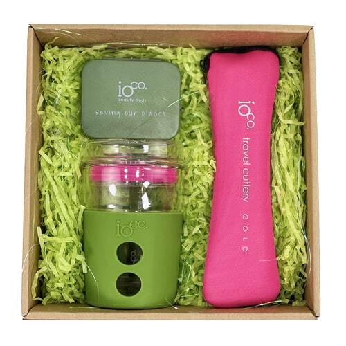 2. IOco Gift Pack For Her - Olive Hot Pink Seal | Gold | Beauty Buds 4pc
