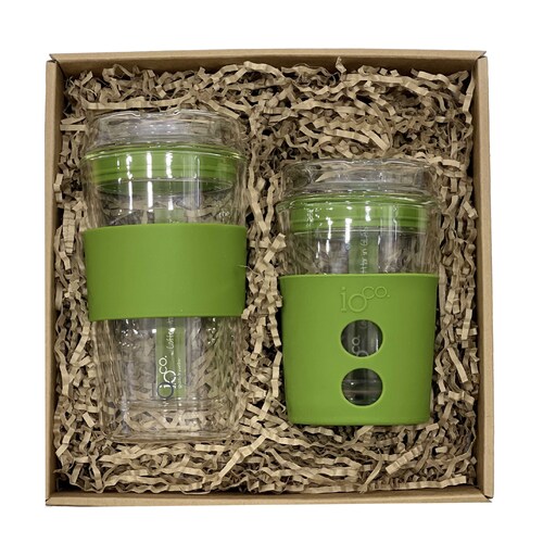 IOco Gift Pack - 12oz Olive Green | 8oz Olive Green