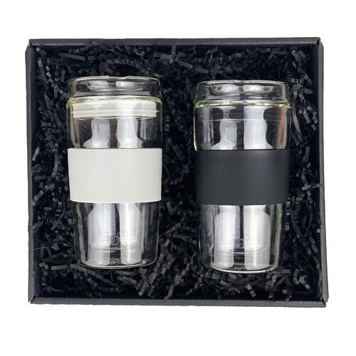 IOco Travel Cup Gift Pack - 12oz Black Night | 12oz Warm Latte