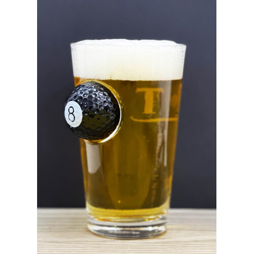 IOco 'Good Shot' Beer Sports Glass - 8 Ball