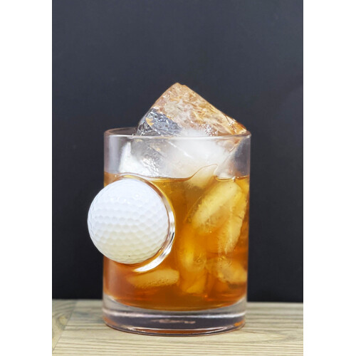 IOco 'Good Shot' Whisky Sports Glass - Golf Ball
