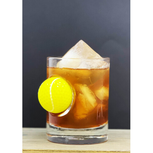 IOco 'Good Shot' Whisky Sports Glass - Tennis Ball