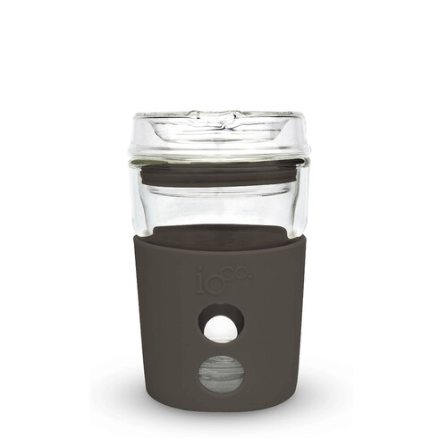 IOco 4oz Piccolo Reusable Glass Coffee Travel Cup - Mocha