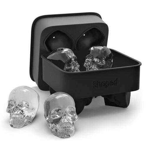 IOco Large Skull Ice Tray | 4 piece | Large - 6.3cm length