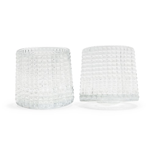 IOco Spinning Spirit Glasses - Diamond Cut (Set of 2) BUY IN BULK | 70-85% OFF