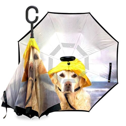 IOco Reverse Umbrella - Rain Dog