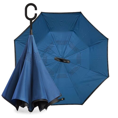 IOco Reverse Umbrella - Navy Blue