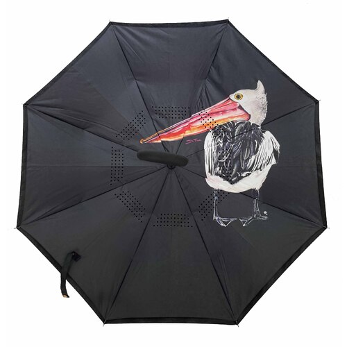 IOco Reverse Umbrella with Sun Safe UPF50 - Australian Pelican | by Dani Till