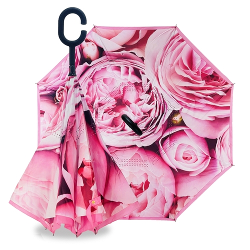 IOco Reverse Umbrella  - Rose Bloom