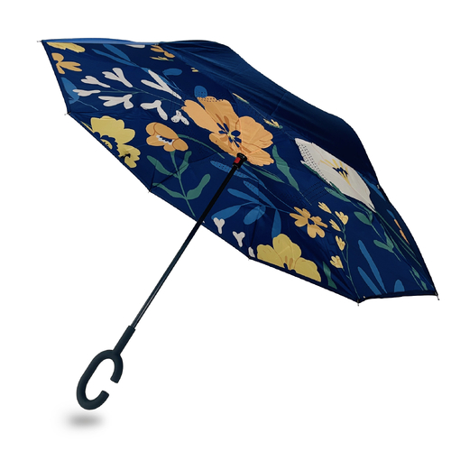 IOco Reverse Umbrella  - Retro Botanica