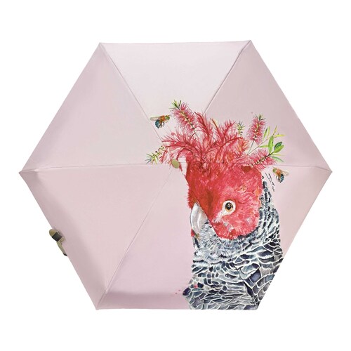 IOco Mini Umbrella with Sun Safe UPF50 - Gang-gang Cockatoo | by Dani Till