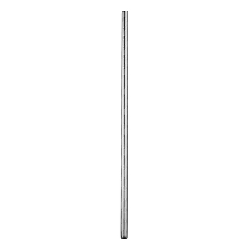 IOco Embossed Stainless Steel Straw - Silver