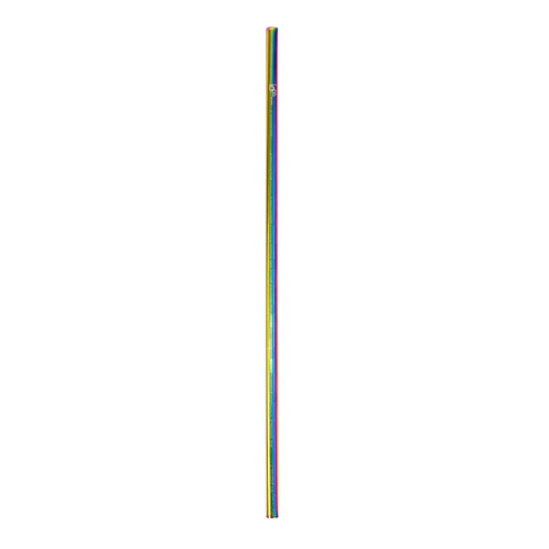 IOco Embossed Stainless Steel Straw- Rainbow