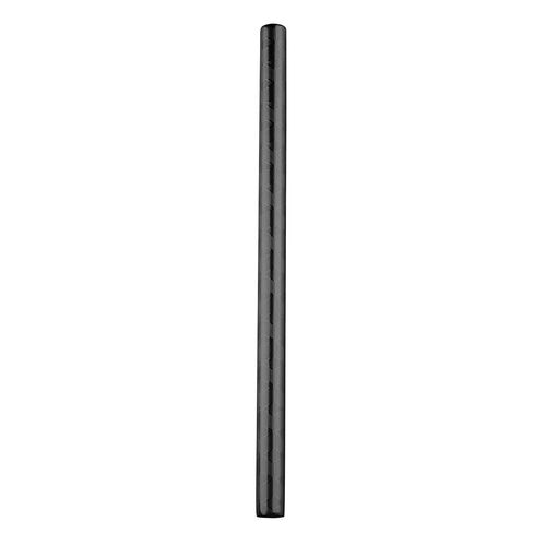IOco Embossed Stainless Steel Bubble Tea Straw 12mm - Black