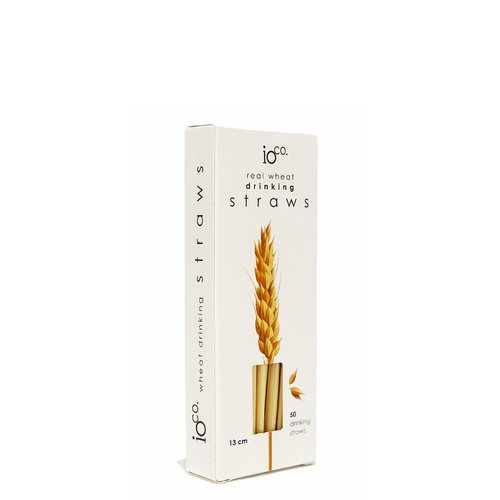 IOco Real Wheat Straws. Cocktail Size 13cm - 50 pack